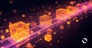 Ephemeral containers (small floating cubes or boxes) dynamically appear and disappear along the pipeline, symbolising on-demand dbt execution.